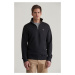 MIKINA GANT REG SHIELD HALF ZIP SWEAT BLACK