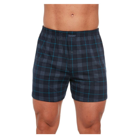 Pánske trenírky Comfort 2264 modré káro Cornette