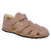 Barefoot detské sandále Koel - Arin Napa Old Pink ružové