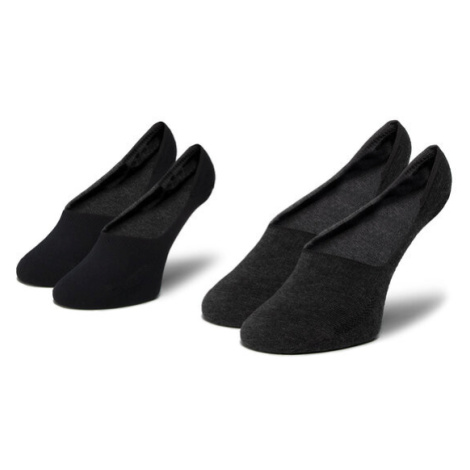 Levi's® Súprava 2 párov krátkych ponožiek unisex 37157-0187 Čierna Levi´s