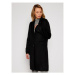 Calvin Klein Prechodný kabát Double Face Crombie K20K202323 Čierna Regular Fit