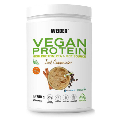 WEIDER Vegan proteín príchuť iced cappuccino 750 g