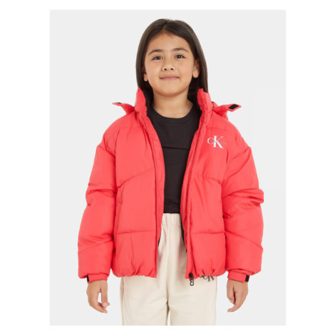 Calvin Klein Jeans Zimné bundy IG0IG02056 Ružová Regular Fit