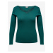 Green women's long sleeve T-shirt ONLY CARMAKOMA New Kira - Women