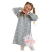 Denokids Teddy Bear Girl Striped Dress