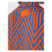 Fracomina Každodenné šaty FJ23SD3002W418N4 Oranžová Regular Fit