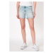 Tommy Hilfiger Šortky - GRIFFIN RW SHORT HOLLIS modrej farby