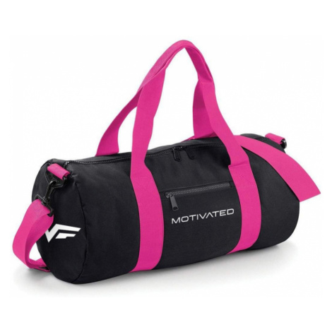 MOTIVATED - Športová taška dámska (čierno-ružová) 413 - MOTIVATED