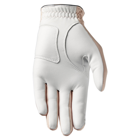 Dámska golfová rukavica Soft pre praváčky svetloružová INESIS