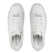 Calvin Klein Sneakersy Flatform C Lace Up - Mono Mix HW0HW01870 Biela