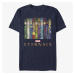 Queens Marvel: Eternals - VERTICAL BOXUPS Unisex T-Shirt Navy Blue