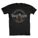 Deep Purple tričko Smoke Circle Čierna