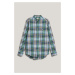 KOŠEĽA GANT REG POPLIN TARTAN CHECK SHIRT DEEP FOREST GREEN