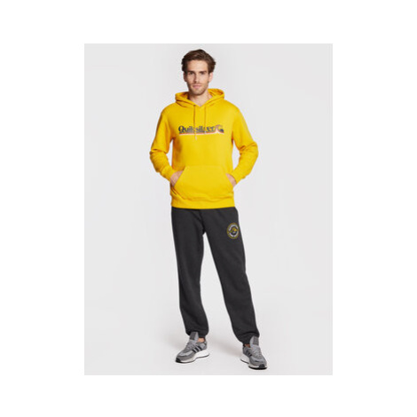 Quiksilver Mikina All Lined Up EQYFT04668 Žltá Regular Fit