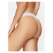 Calvin Klein Underwear Stringové nohavičky 000QD3763E Fialová