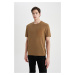 DEFACTO Regular Fit Crew Neck Short Sleeve T-Shirt