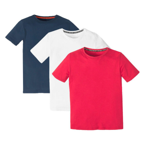 Detské basic tričko (3 ks), bio bavlna bonprix