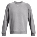 Mikina Under Armour Rival Fleece Crew Castlerock Light Heather