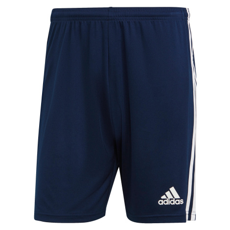 Pánske futbalové šortky Squadra námornícke modré Adidas