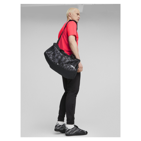 Šedo-čierna športová taška Puma individualRISE Small Bag