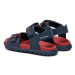 Geox Sandále J Sandal Fusbetto Bo J35HMA 000BC C0735 M Tmavomodrá