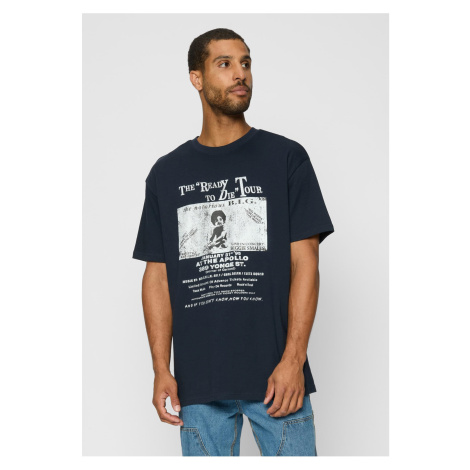 Bigie Retro Poster Tee in Navy Style mister tee