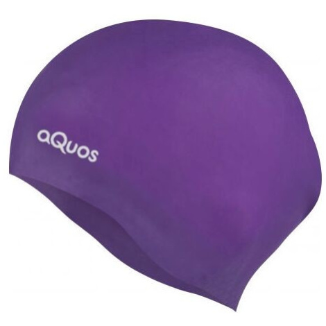 AQUOS CUSK Juniorská plavecká čiapka, fialová, veľkosť
