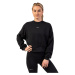 Women's sweatshirt Nebbia Loose Fit Sweatshirt "Feeling Good" 420 black XS/S