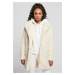 Women's Oversized Sherpa Coat whitesand