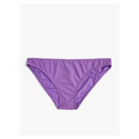 Koton Normal Waist Bikini Bottom Textured