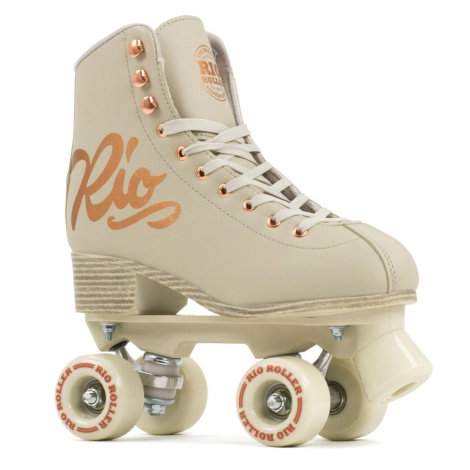 Rio Roller Rose Adults Quad Skates - Rose Cream - UK:8A EU:42 US:M9L10