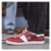 Botas Iconic Red - Dámske kožené tenisky / botasky čiervené, ručná výroba