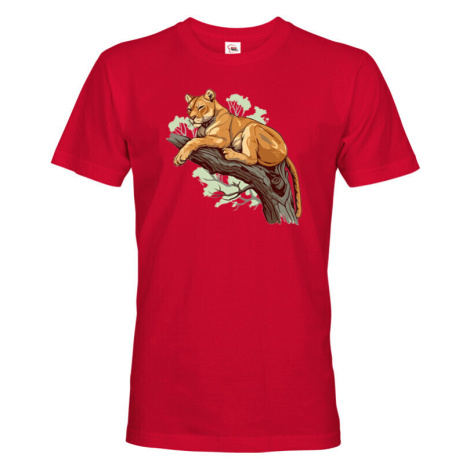 Pánské tričko Puma - tričko pre milovníkov zvierat