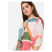 Suncoo Košeľové šaty 'Celena'  rosé / svetlomodrá / krémová / oranžová / smaragdová