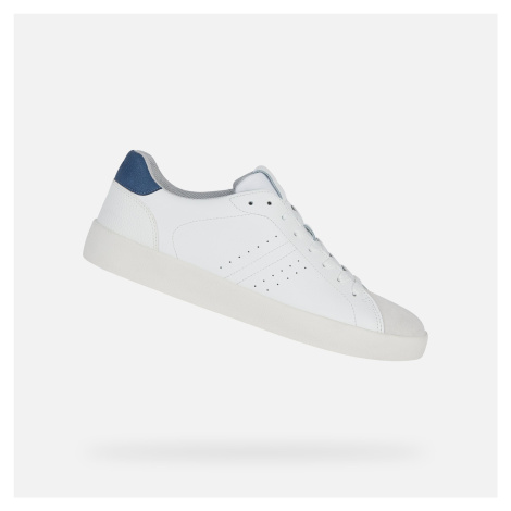 White men's sneakers Geox Affile - Men's