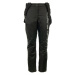 ALPINE PRO PADIA Dámske lyžiarske nohavice, čierna, veľkosť