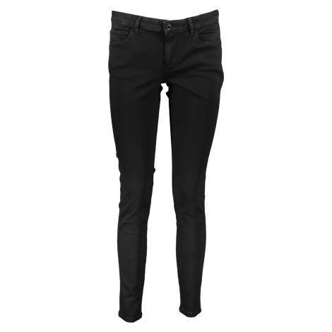 GUESS JEANS WOMEN&#39;S BLACK DENIM JEANS