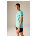 DEFACTO Fit Standard Fit Crew Neck Printed Short Sleeve T-Shirt