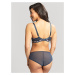 Panache Clara Moulded Sweetheart navy/pearl 7251