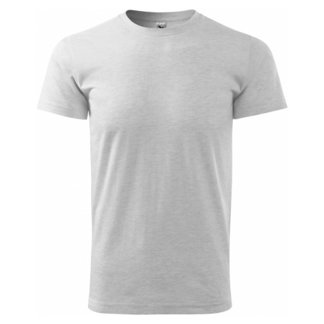 Malfini Heavy New Unisex tričko 137 svetlo šedý melír