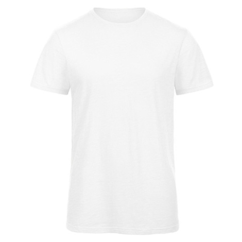 B&amp;C Pánske tričko s krátkym rukávom TM046 Chic Pure White B&C