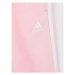 Adidas Teplákové nohavice Essential 3-Stripes HF1904 Ružová Regular Fit