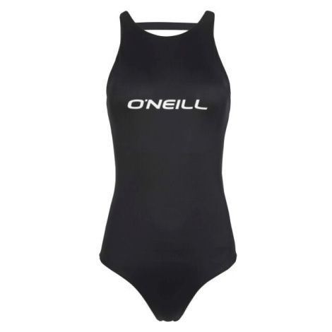 O'Neill LOGO SWIMSUIT Dámske jednodielne plavky, čierna, veľkosť