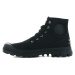 Palladium Pampa High Organic II - Unisex - Tenisky Palladium - Čierne - 77100-008-M