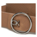 Calvin Klein Dámsky opasok Ck Buckle Reversible Belt 3Cm K60K612359 Hnedá