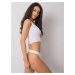 Biele dámske nohavičky thong BR-MT-11372-white