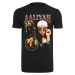 Aaliyah Retro Oversize T-Shirt Black