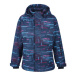 Dievčenská lyžiarska bunda COLOR KIDS Ski jacket AOP, AF 10.000, total eclipse 740684.7850