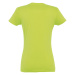 SOĽS Imperial Dámske triko s krátkym rukávom SL11502 Apple green