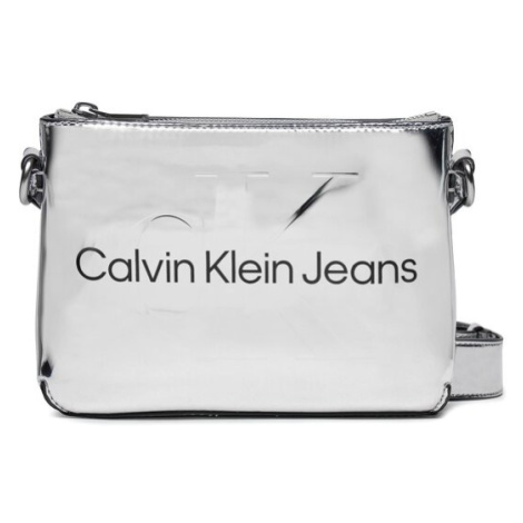 Calvin Klein Jeans Kabelka Sculpted Camera Pouch21 Mono S K60K611862 Strieborná